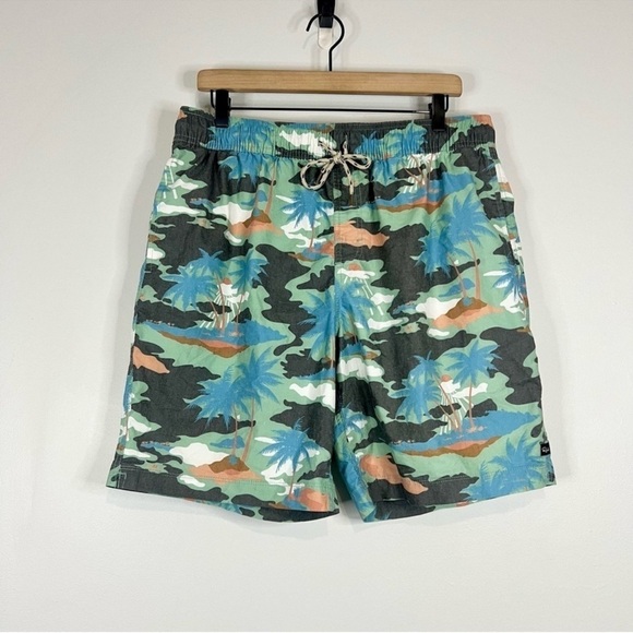 Rails Tropical Kian Swim Shorts Large - Picture 2 of 7